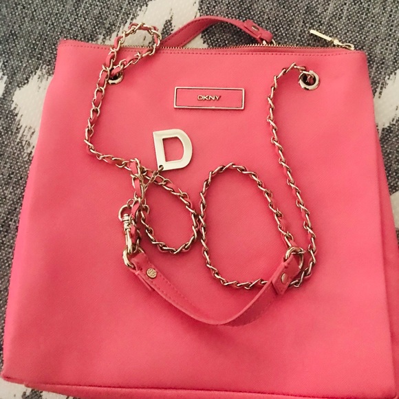 pink dkny purse